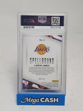 LEBRON JAMES 2021-22 Donruss Gold Elite Spellbound R - #4 - 09/10  - PSA 9 Mint